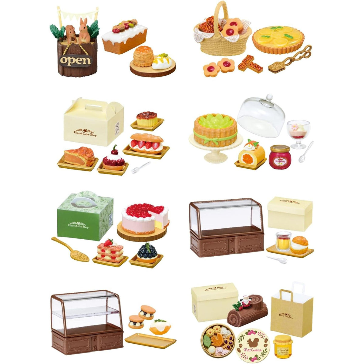 リーメント タイトルなし ぷちサンプルシリーズ こもれびの森のケーキ