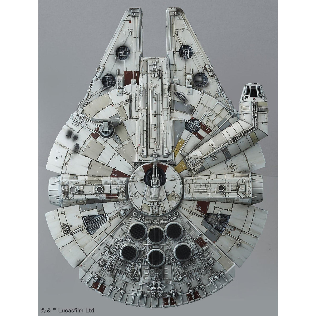 スター・ウォーズ ミレニアム・ファルコン (フォースの覚醒) 1/144