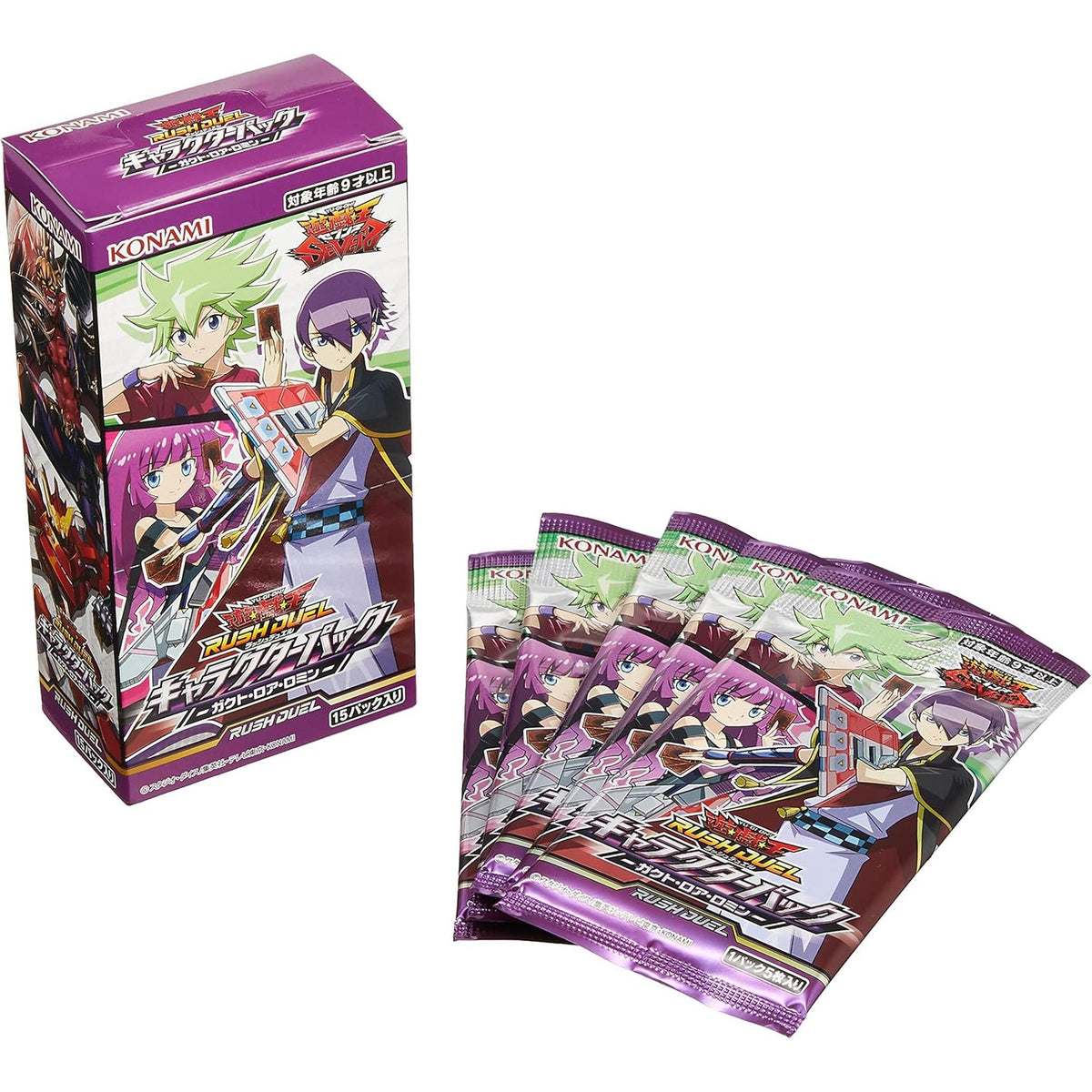 Yu-Gi-Oh! Rush Duel Character Pack -Gackt, Roa, Romin- BOX CG1694 Toys Store Japan Yu-Gi-Oh! Rush Duel Character Pack -Gackt, Roa, Romin- BOX CG1694 Toys Store Japan