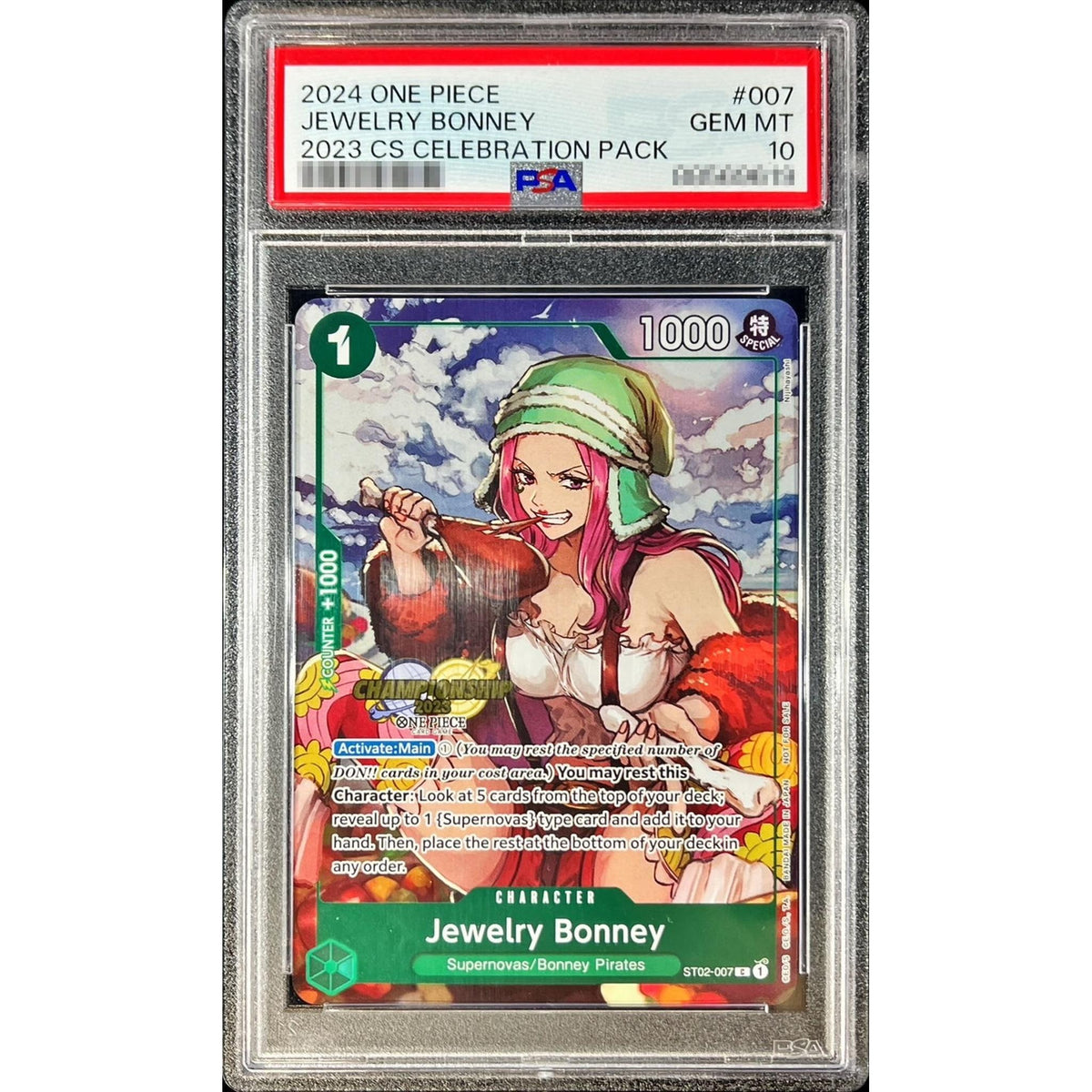 PSA10ジュエリー・ボニー(英語版/CS2023/illust:Nijihayashi)【C