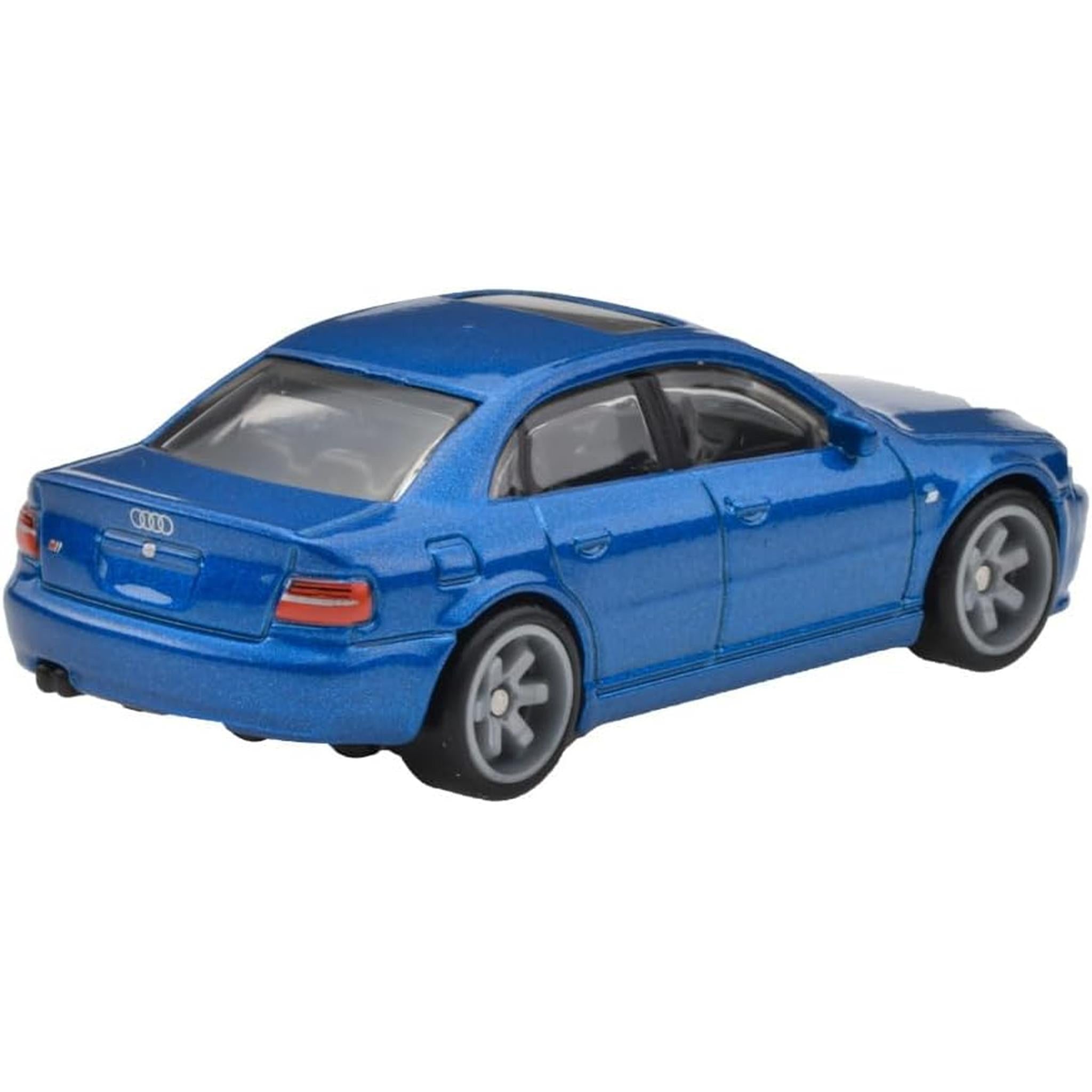 thumbnail image 2 of Hot Wheels Car Cultures – Audi S4 Quattro (Blue) 1:64 Diecast, German Series 2 of 6