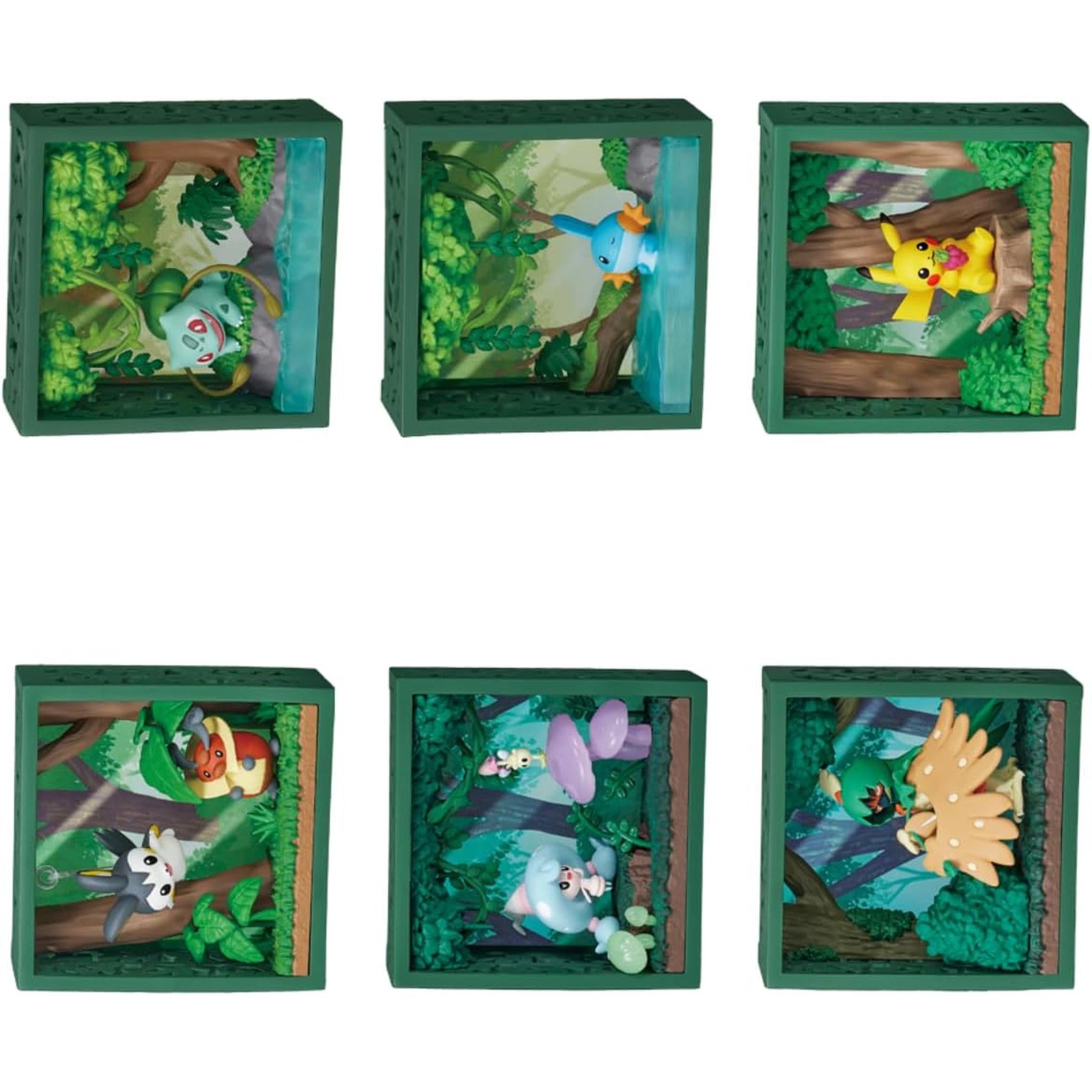 ポケモンフレーム 深緑の森 全6種 コンプリートセット ポケモン