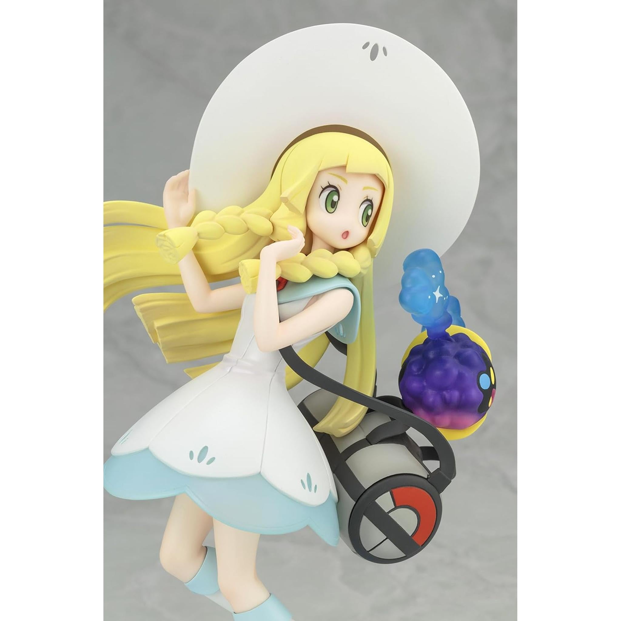ポケモンセンターオリジナル フィギュア リーリエ&コスモッグ 1/8