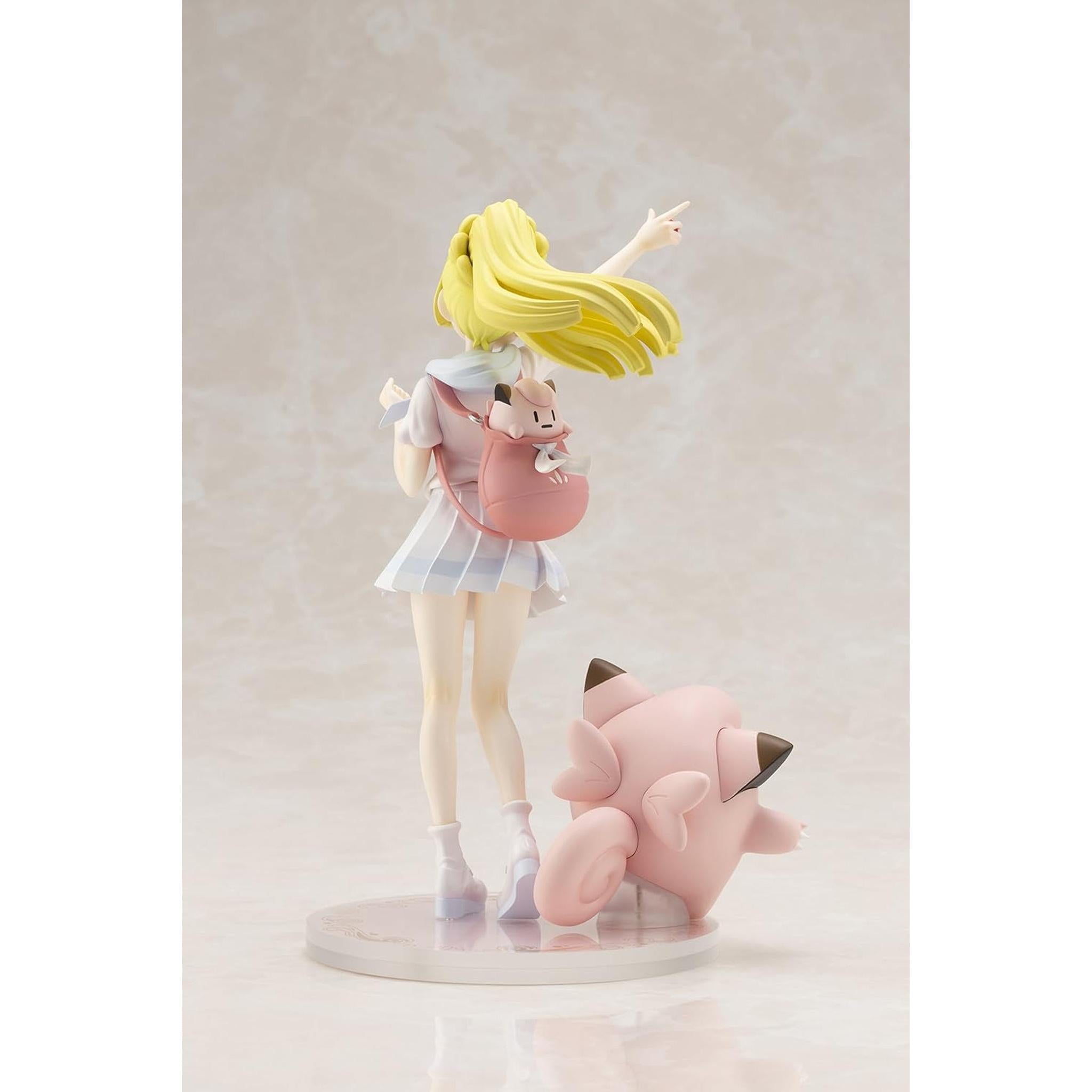 ポケモン オリジナル フィギュア がんばリーリエ&ピッピ ポケモンセンターオリジナル フィギュア がんばリーリエ&ピッピ 1/8