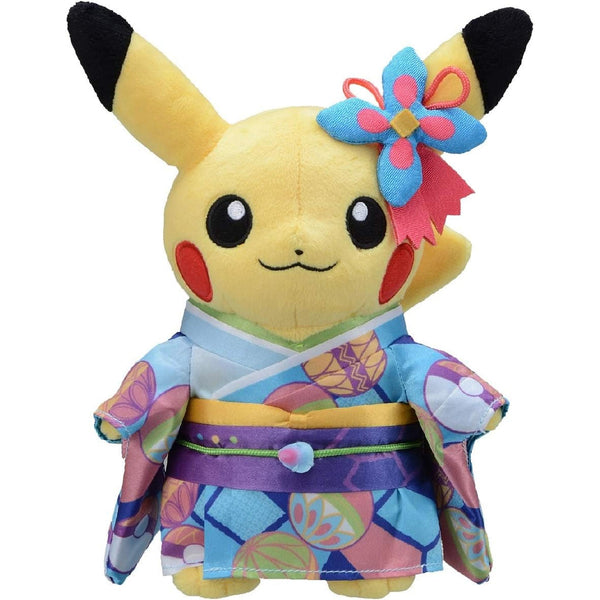 ポケモンセンターオリジナル ぬいぐるみ 加賀着物のピカチュウ
