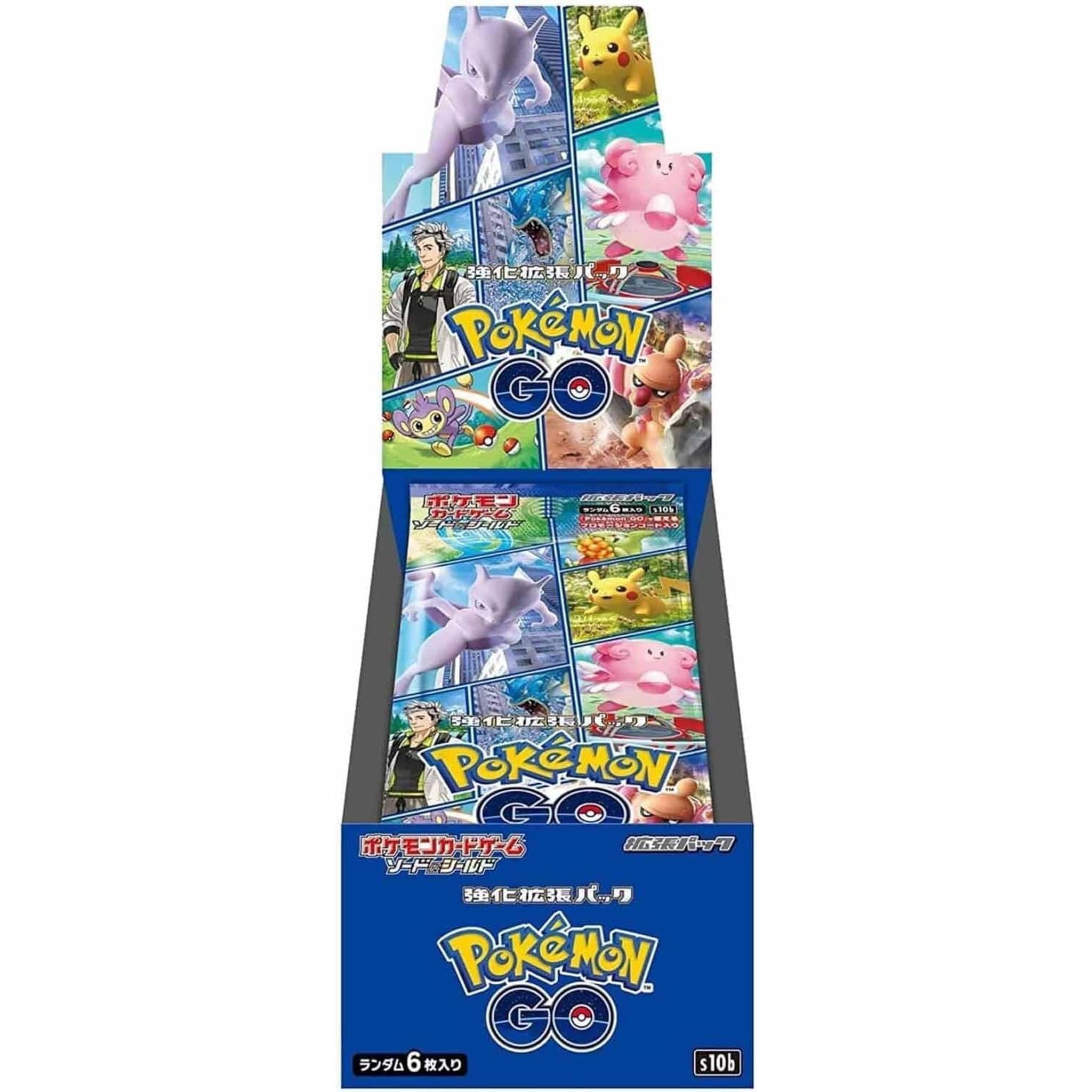pokemon go trading card pack Japanese Pokemon GO Booster Box