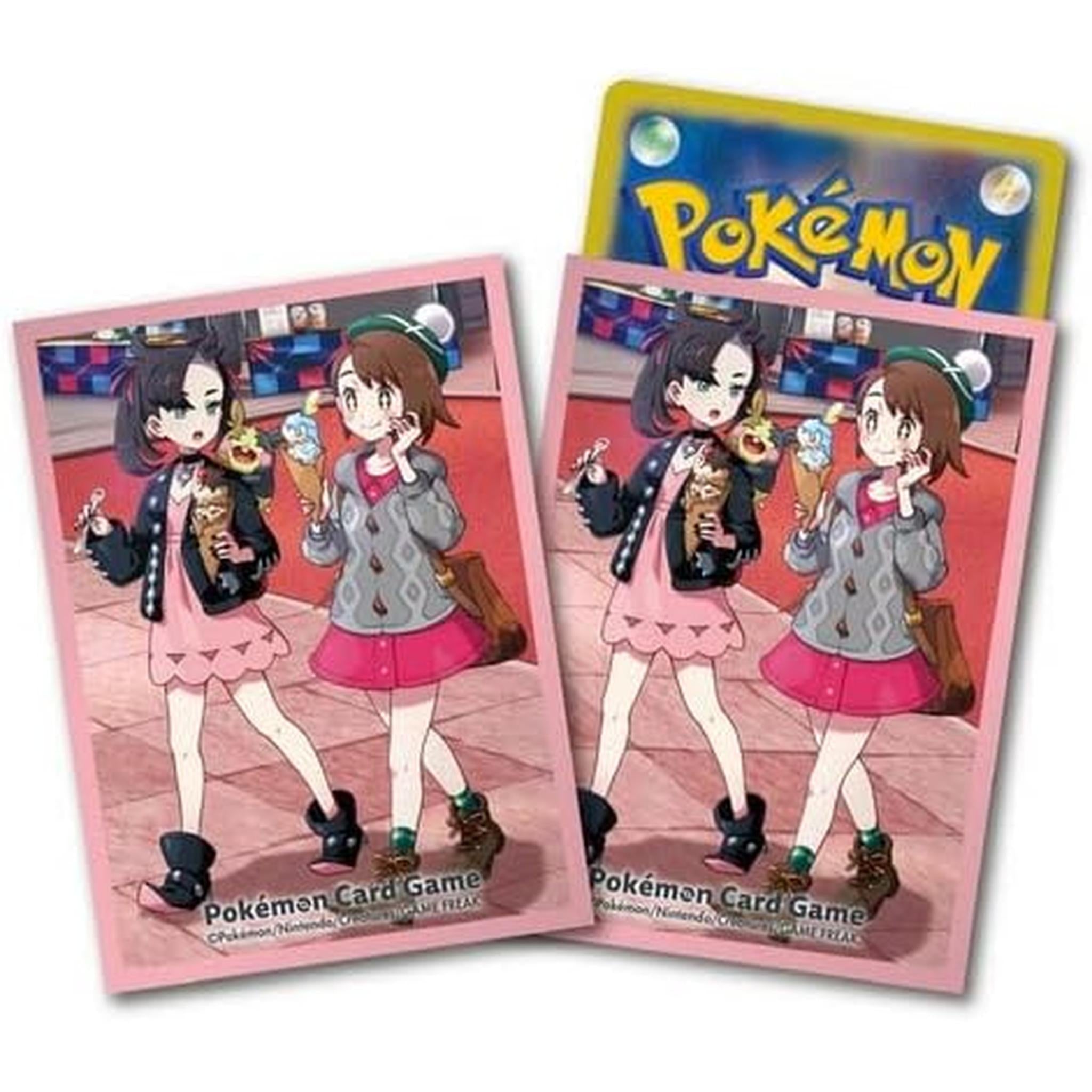 ポケモンカードゲーム　サプライ　トレーナーズオフショット　マリィ　ユウリ　ルリナ ポケモンセンターオリジナル ポケモンカードゲーム デッキ