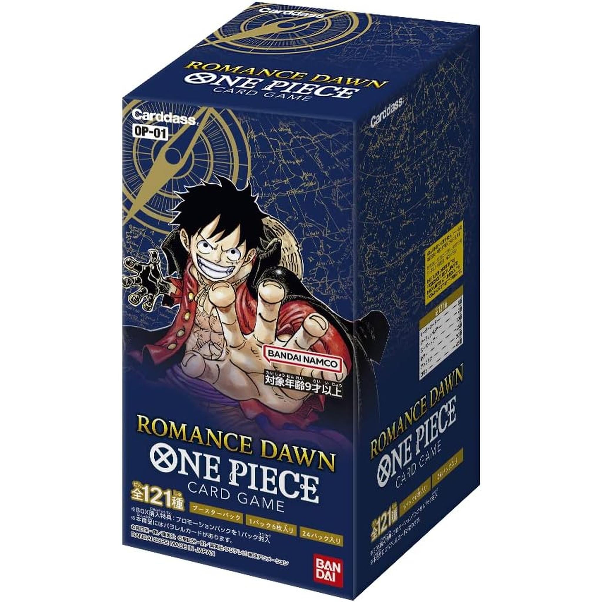 ONE PIECEカードゲームROMANCE DAWN【OP-01】(BOX) – Toys Store Japan