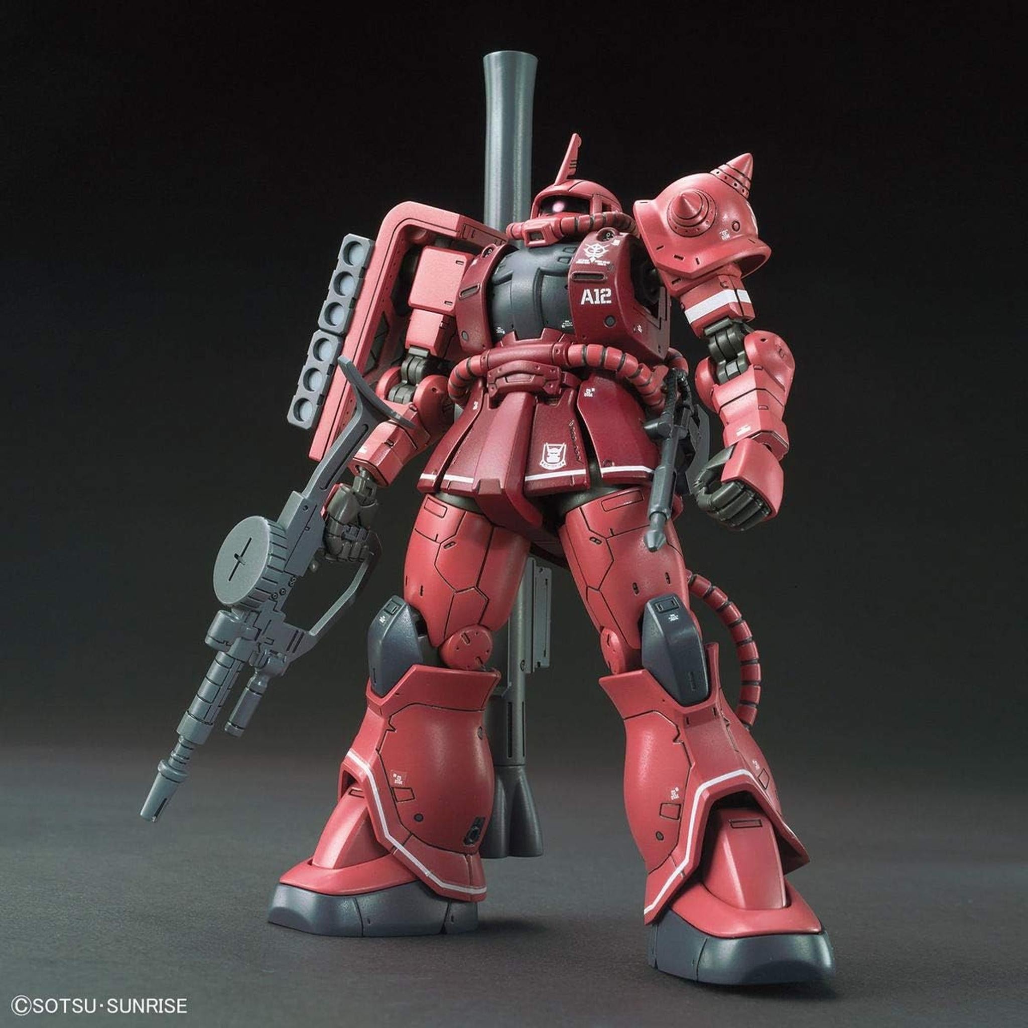 HG 機動戦士ガンダム THE ORIGIN シャア専用ザクII 赤い彗星Ver