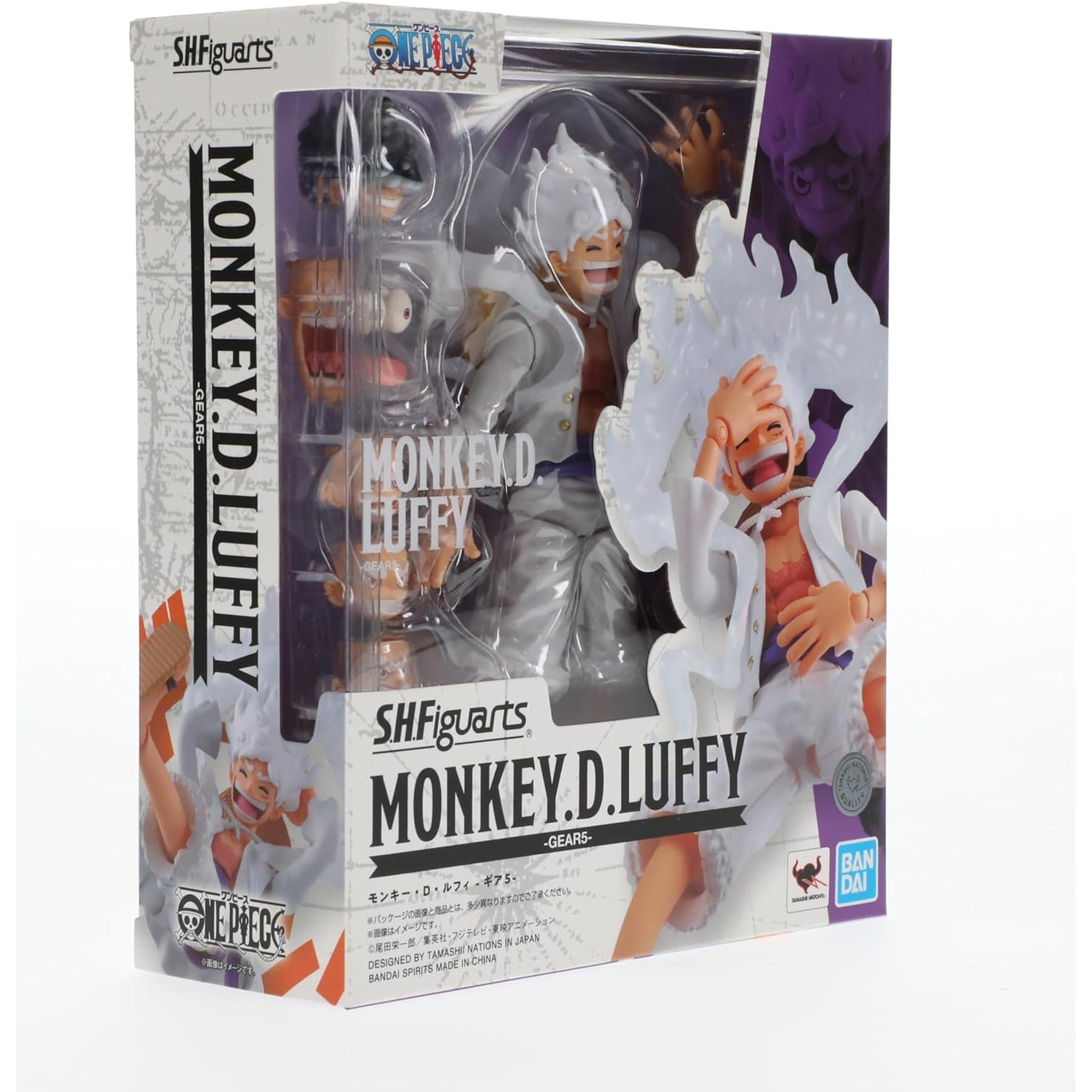 TAMASHII NATIONS SHFiguarts ONE PIECE Monkey D. Luffy -Gear 5- Approx. – Toys Store Japan