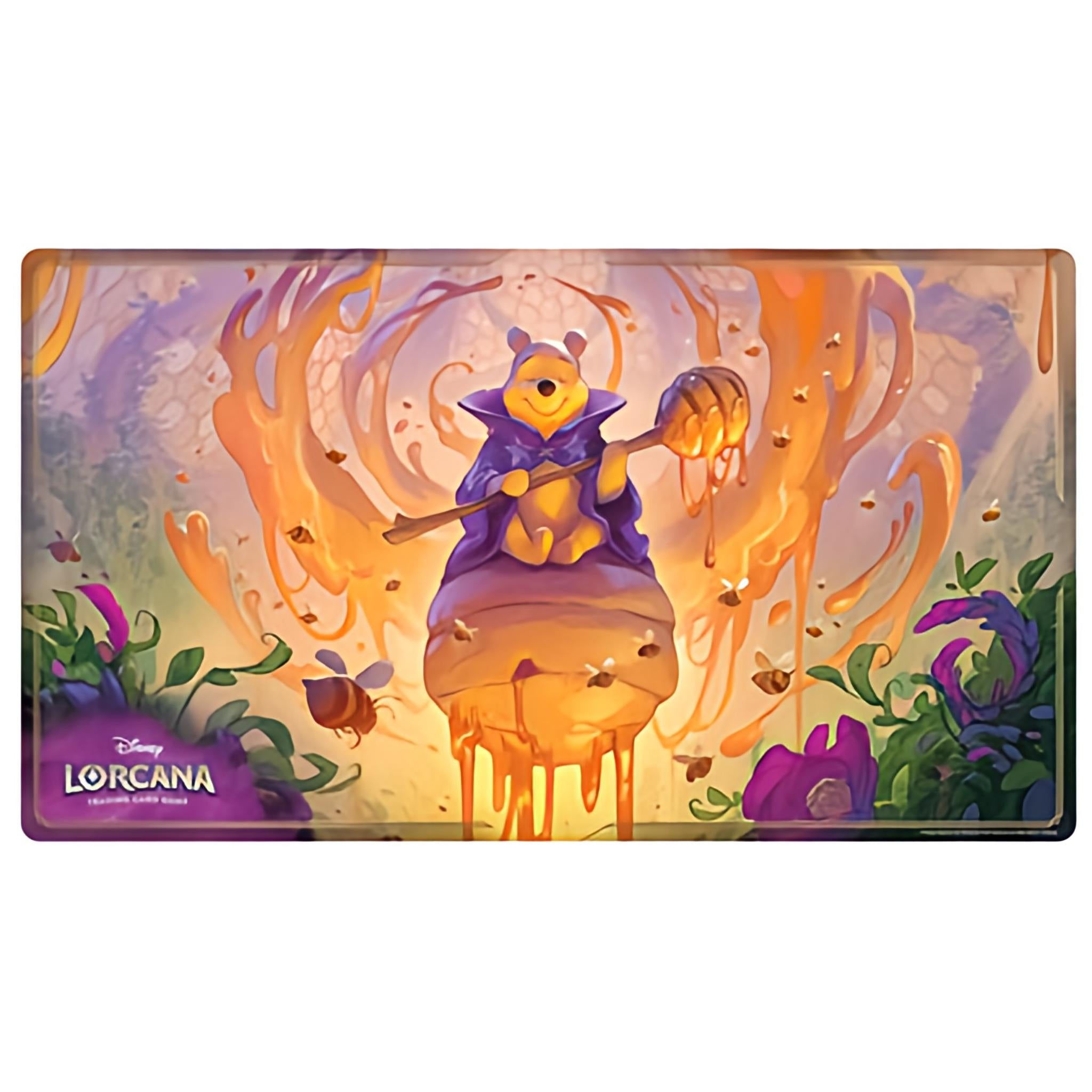 くまのプーさん はちみつの魔法使い トレーディングカード ディズニー・ロルカナ・TCG 日本語版 公式プレイマット 「くまの