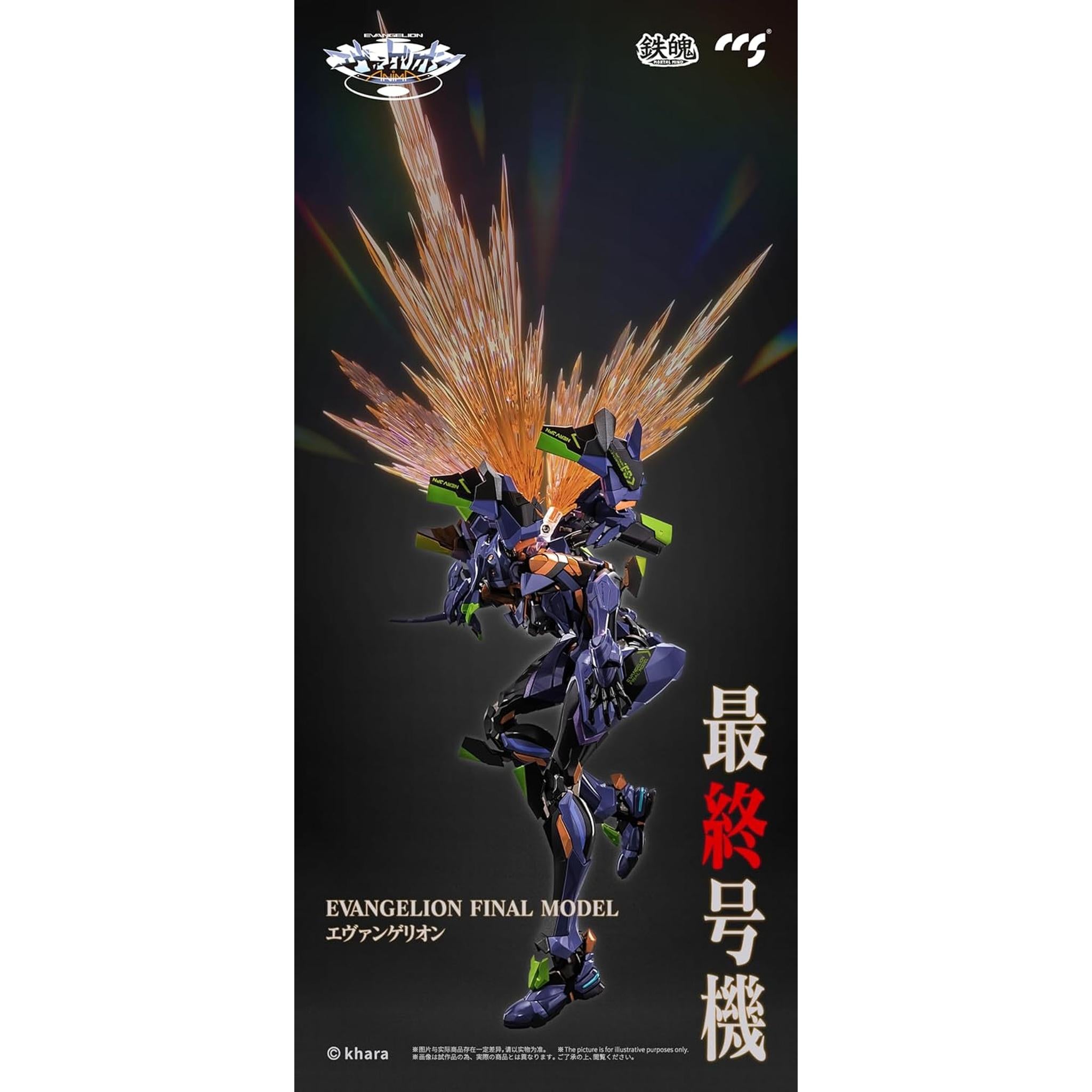CCSTOYS Tetsuhaku [MORTAL MIND] Series Evangelion ANIMA Evangelion