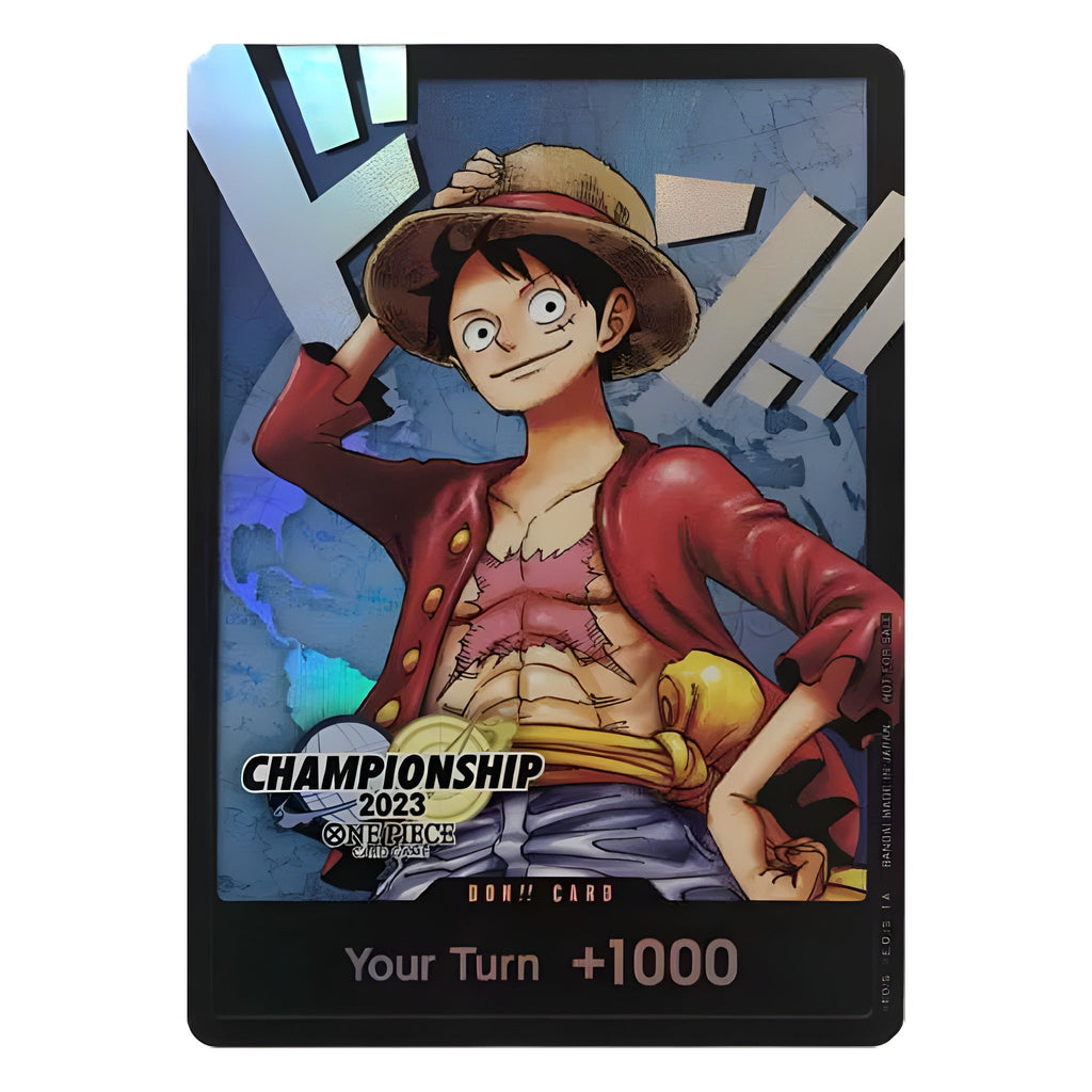 【Japanese Ver.】 ONE PIECE Card Game Don!! Card: Monkey D. Luffy (Promo ...