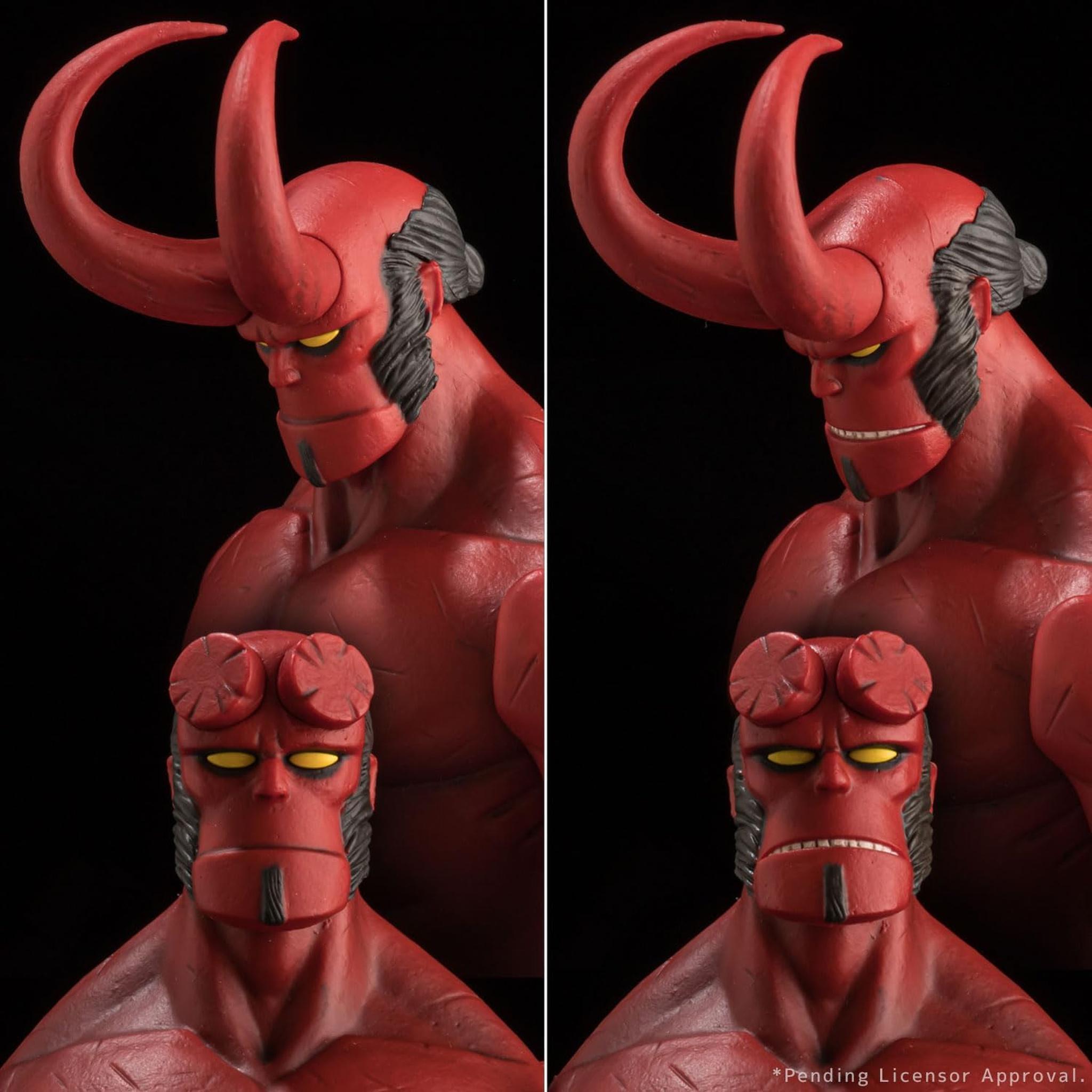 ヘルボーイ フィギュア 30TH ANNIVERSARY EDITION ヘルボーイ ACTION FIGURE 30TH ANNIVERSARY EDITION 1/12スケール